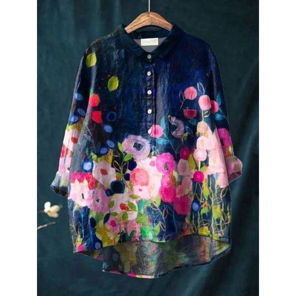 DONNA™ | FLORAL PRINT BLOUSE