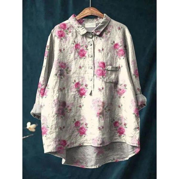 DONNA™ | FLORAL PRINT BLOUSE