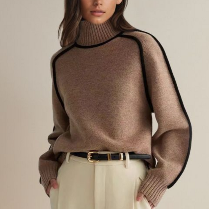 Claire™ - Elegant turtleneck sweater