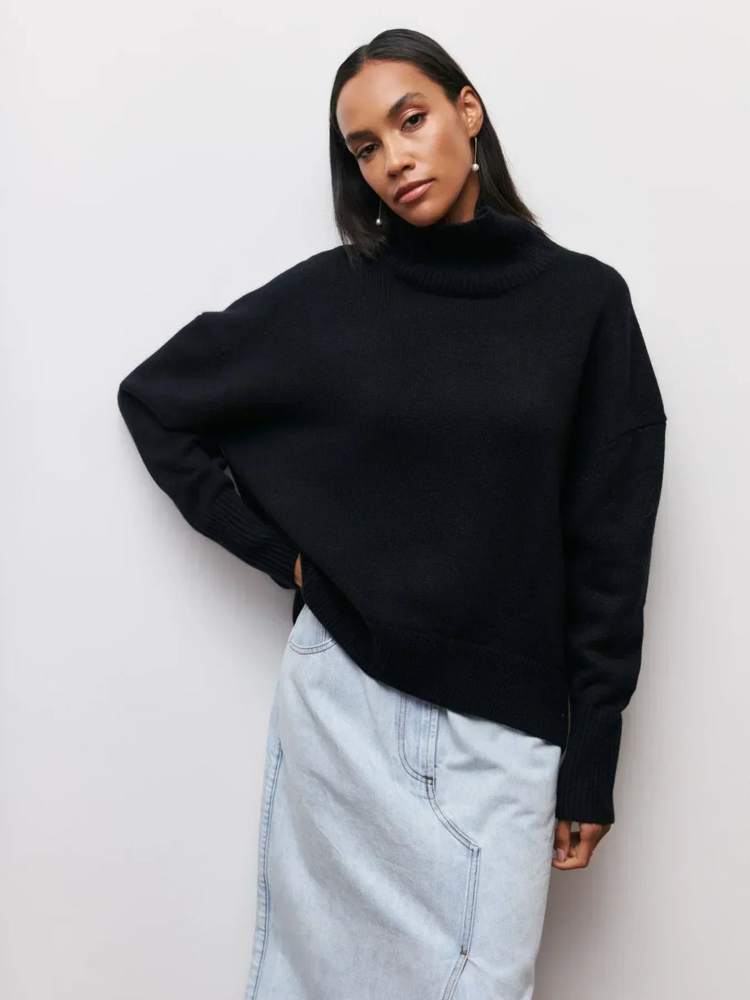 Olivia™ - Sweater with turtle neck